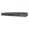The Cisco Catalyst data switches are recommended for installations exceeding eighty workstations. Models avaiable with minimal Gigabit to full Gigabit, CAT 6 networks, and needing Layer 2 and Layer 3 functionality is the key to selecting this platform.  Pictured is the 48 port version.